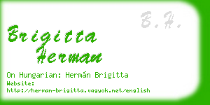 brigitta herman business card